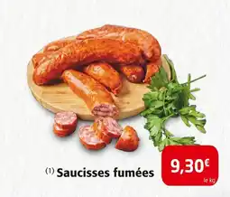 Colruyt Saucisses fumées offre