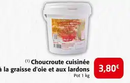 Colruyt Choucroute cuisinée à la graisse d'oie et aux lardons offre