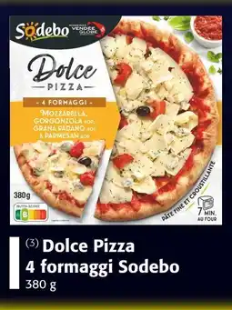 Colruyt SODEBO Dolce Pizza 4 formaggi offre