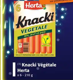 Colruyt HERTA Knacki Végétale offre