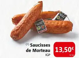 Colruyt Saucisses de Morteau offre