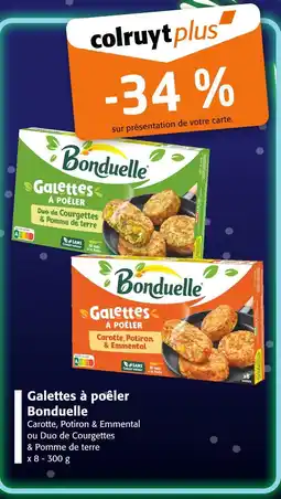 Colruyt BONDUELLE Galettes à poêler offre