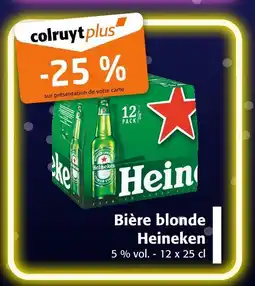 Colruyt HEINEKEN Bière blonde offre