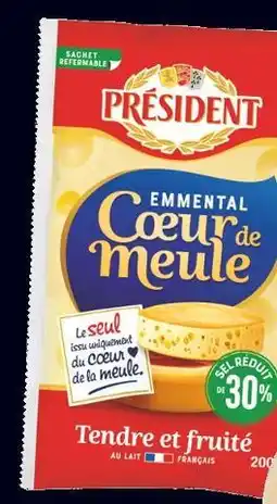 Colruyt PRÉSIDENT Emmental Coeur de Meule offre