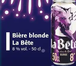 Colruyt LA BETE Bière blonde offre