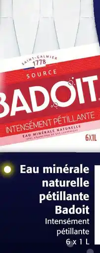 Colruyt BADOIT Eau minérale naturelle pétillante offre