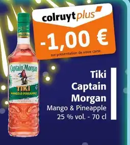 Colruyt Captain Morgan Tiki Captain Morgan offre
