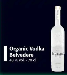 Colruyt BELVEDRE Organic Vodka offre