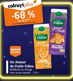 Colruyt CIDOU Un Amour de Fruits offre