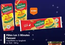 Colruyt PANZANI Pâtes Les 3 Minutes offre