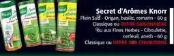 Colruyt Secret d'Arômes Knorr offre