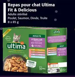 Colruyt Repas pour chat Ultima Fit & Delicious offre