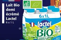Colruyt LACTEL Lait Bio demi écrémé Lactel offre