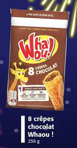 Colruyt WHAOU ! 8 crêpes chocolat offre