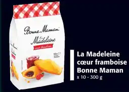 Colruyt BONNE MAMAN La Madeleine cœur framboise offre