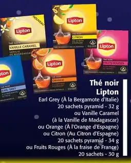 Colruyt LIPTON Thé noir offre