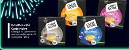 Colruyt CARTE NOIRE Dosettes café Classique offre