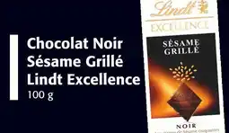 Colruyt LINDY EXCELLENCE Chocolat Noir Sésame Grillé offre