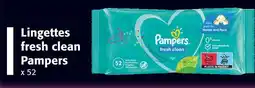 Colruyt PAMPERS Lingettes fresh clean offre