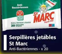 Colruyt ST MARC Serpillères jetables offre