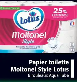 Colruyt LOTUS Papier toilette Moltonel Style offre