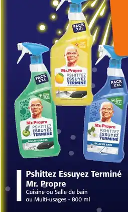 Colruyt MR.PROPRE Pshittez Essuyez Terminé Cuisine offre
