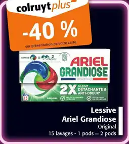 Colruyt ARIEL Grandiose Original offre