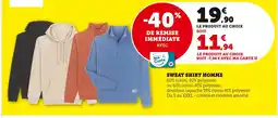 Hyper U Sweat Shirt Homme offre