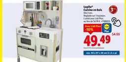 Lidl LUPILU Cuisine en bois offre