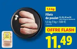 Lidl Filets de poulet offre
