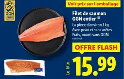 Lidl Filet de saumon entier offre