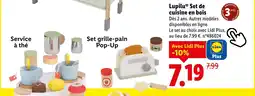Lidl LUPILU Set de cuisine en bois offre