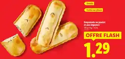 Lidl Empanada au poulet et aux légumes offre