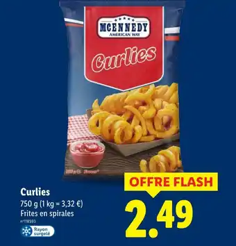Lidl MCKENNEDY Curlies offre