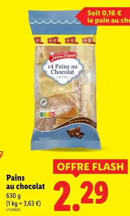 Lidl Maître Jean Pierre 14 Pains au Chocolat offre