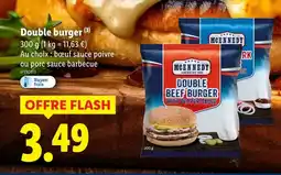 Lidl MCENNEDY Double burger offre