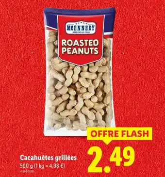 Lidl MCENNEDY Cacahuètes grillées offre