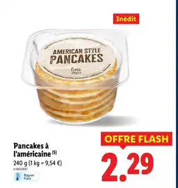 Lidl Pancakes à l'américaine offre
