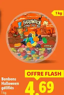 Lidl Bonbons Halloween gélifiés offre