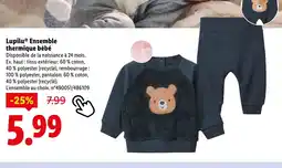 Lidl LUPILU Ensemble thermique bébé offre