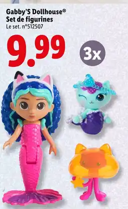 Lidl GABBY'S DOLLHOUSE Set de figurines offre