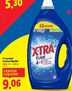 Lidl X-TRA TOTAL Lessive liquide offre