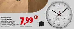 Lidl LIVARNO HOME Horloge murale offre