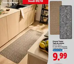Lidl LIVARNO HOME Tapis de cuisine offre
