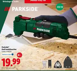 Lidl PARKSIDE Outil multifonction offre