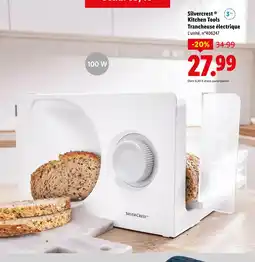Lidl SILVERCREST Trancheuse électrique offre