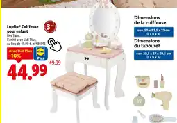 Lidl LUPILU Coiffeuse pour enfant offre