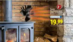 Lidl Tronic Ventilateur pour poêle et cheminée offre