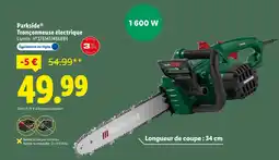 Lidl PARKSIDE Tronçonneuse électrique offre