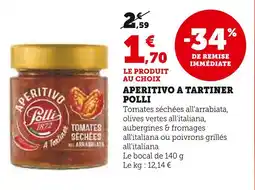 Super U Polli Aperitivo à tartiner offre